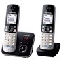Téléphone sans fil duo PANASONIC KXTG6822 avec réduction de bruit et blocage sélectif