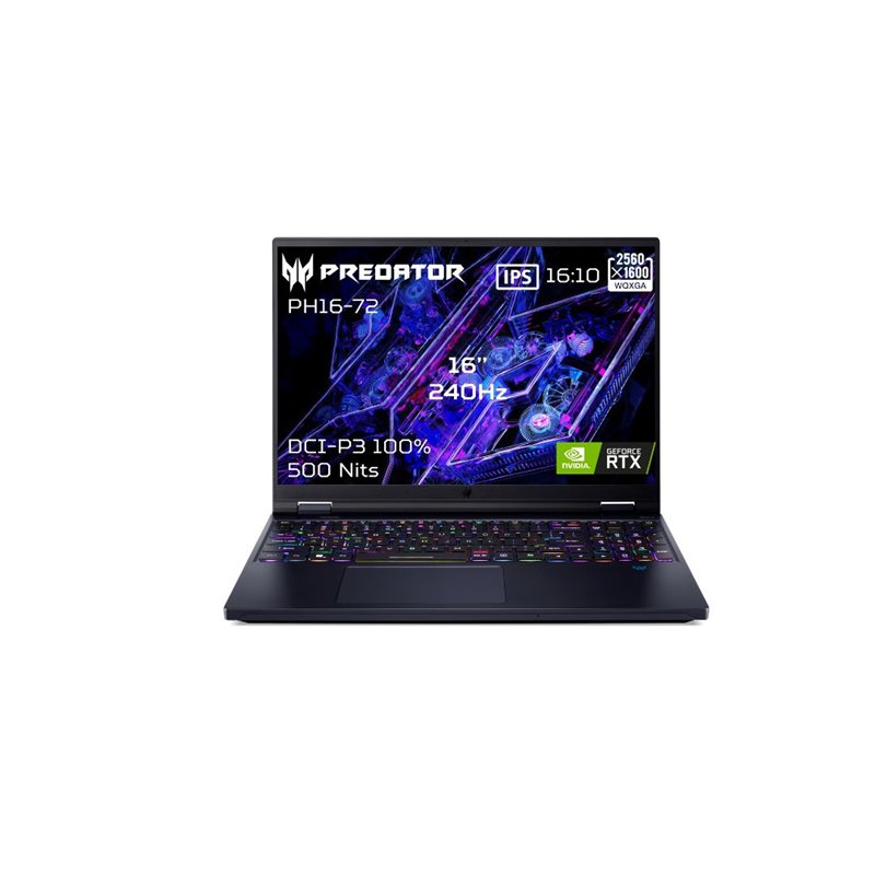 Portable Acer Predator Helios 16 PH16-72-98Q2 Intel Core i9-14900HX 32GB DDRS5 1