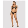 Ensemble de Lingerie Obsessive Luvae Noir S/M