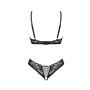 Ensemble de Lingerie Obsessive Noir XS/S
