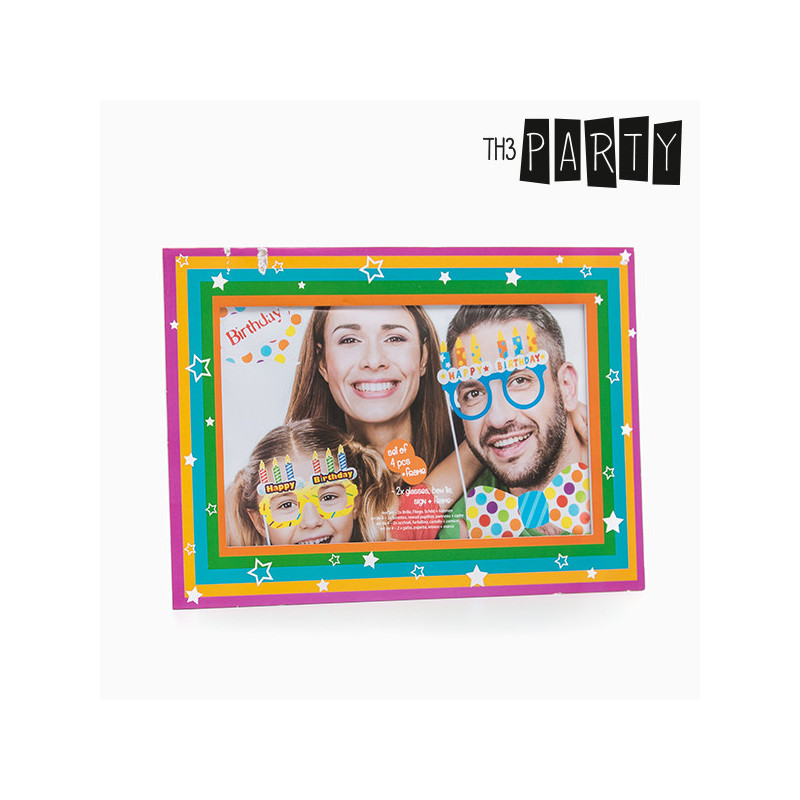 Accessoires d'Anniversaire pour Photos Amusantes Th3 Party (Pack de 5)