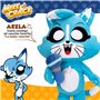 Peluche sonore Mikecrack Akela 25 cm Bleu