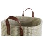 Set de basket DKD Home Decor Naturel Marron Clair Polyuréthane Herbier marin 38 x 38 x 35 cm