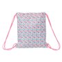 Sac à dos serré par des ficelles Moos Flores Multicouleur 35 x 40 x 1 cm