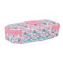 Trousse d'écolier Moos Flores Multicouleur 22 x 5 x 8 cm