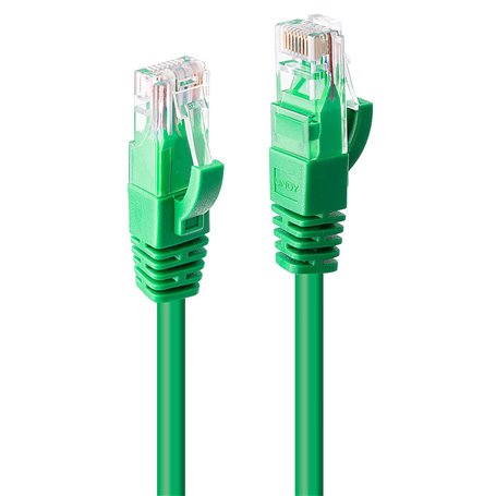 Lindy 48047 câble de réseau Vert 1 m Cat6 U/UTP (UTP)