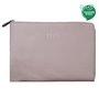 Pochette PC 14" / 15.3" INE-LAPTOP Taupe - 60% de cuir recyclé Xoopar