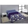 Parure de couette Hosteline LIBRE Bleu Lit 1 persone 3 Pièces