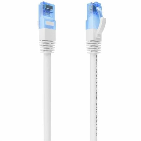 Câble Réseau Rigide UTP 6ème Catégorie Aisens AWG26 Blanc Multicouleur 7