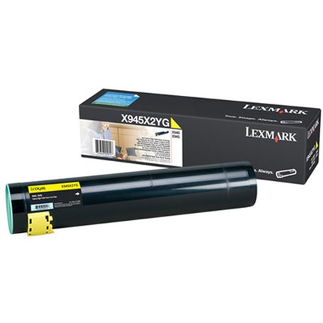 Toner Lexmark X-940/x-945 Jaune Noir