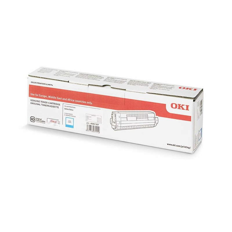 Image secondaire de Toner original OKI C834/C844 Cyan