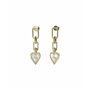 Boucles d´oreilles Femme Guess JUBE03236JWYGRHT-U Acier inoxydable 2 cm