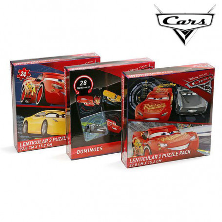 Set de dominos et puzzle Cars 11135 (3 uds) 30,99 €
