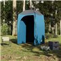 vidaXL Tente de douche bleu imperméable