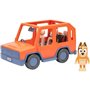 Voiture de Bluey - BLUEY - Véhicule familial avec figurine Chilli et accessoires