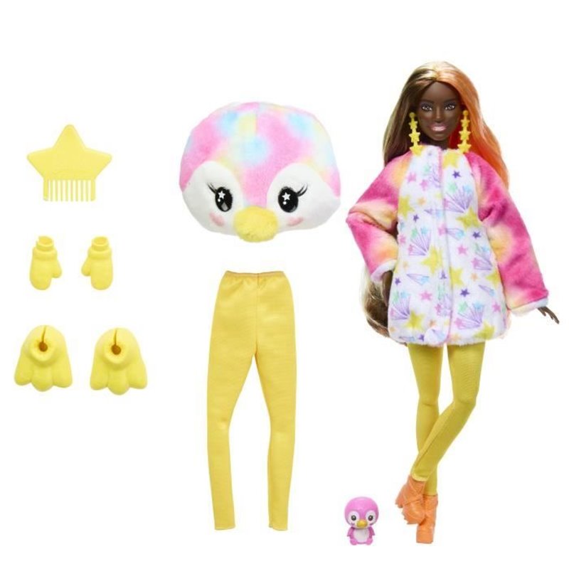 Image secondaire de Barbie-Barbie Cutie Reveal-Poupée manchot Reve Coloré et 10 surprises HRK40