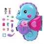Polly Pocket-Papa et moi-Sac surprises hippocampe et 2 mini-figurines HWP03