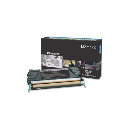 Lexmark C746H1KG Cartouche de toner 1 pièce(s) Original Noir