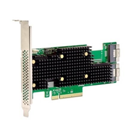 Broadcom BCM HBA 9600-16i SAS/SATA/NVMe carte et adaptateur d'interfaces Interne SFF-8654