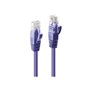 Lindy 48122 câble de réseau Violet 1 m Cat6 U/UTP (UTP)