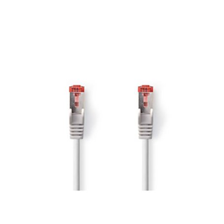 Nedis CCGP85221GY10 câble de réseau Gris 1 m Cat6 S/FTP (S-STP)
