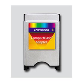 Transcend CompactFlash Adapter lecteur de carte mémoire Argent