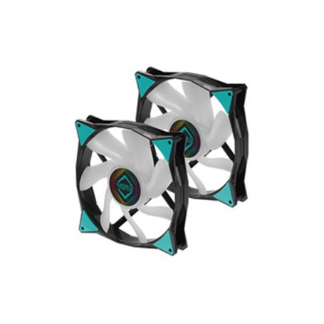 Iceberg Thermal IceGALE ARGB Boitier PC Ventilateur 14 cm Noir 2 pièce(s)