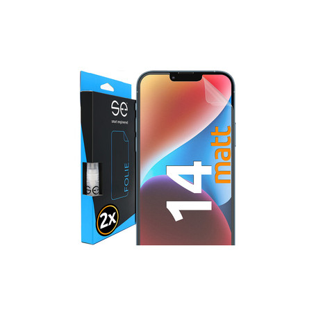 Smart Engineered SE0-F0102-0272-22-M écran et protection arrière de téléphones portables Protection d'écran mate Apple 2 pièce(s