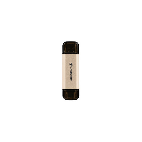 Transcend JetFlash 930C lecteur USB flash 256 Go USB Type-A / USB Type-C 3.2 Gen 1 (3.1 Gen 1) Or