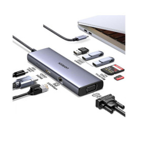 Ugreen Revodok USB-C 6-IN-1 Hub met 4K HDMI USB Type-C 10000 Mbit/s