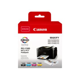 Canon Multipack de cartouches d'encre PGI-1500 BK/C/M/Y Canon Multipack de cartouches d'encre PGI-1500 BK/C/M/Y