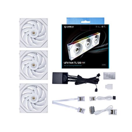 Lian Li UNI FAN TL Boitier PC Ventilateur 12 cm Blanc