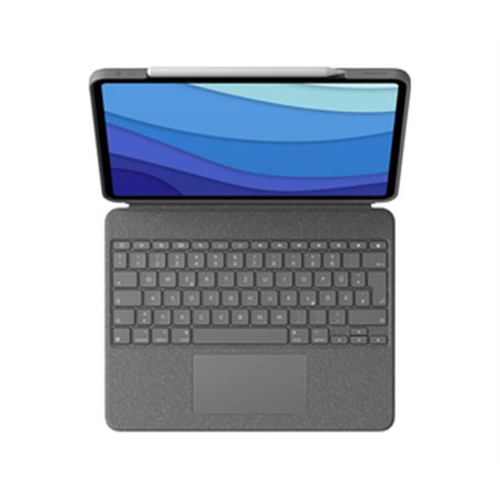 Logitech Combo Touch Gris Smart Connector QWERTZ Allemand