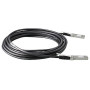 HPE 10G SFP+ / SFP+ 7m câble InfiniBand et à fibres optiques SFP+ Noir
