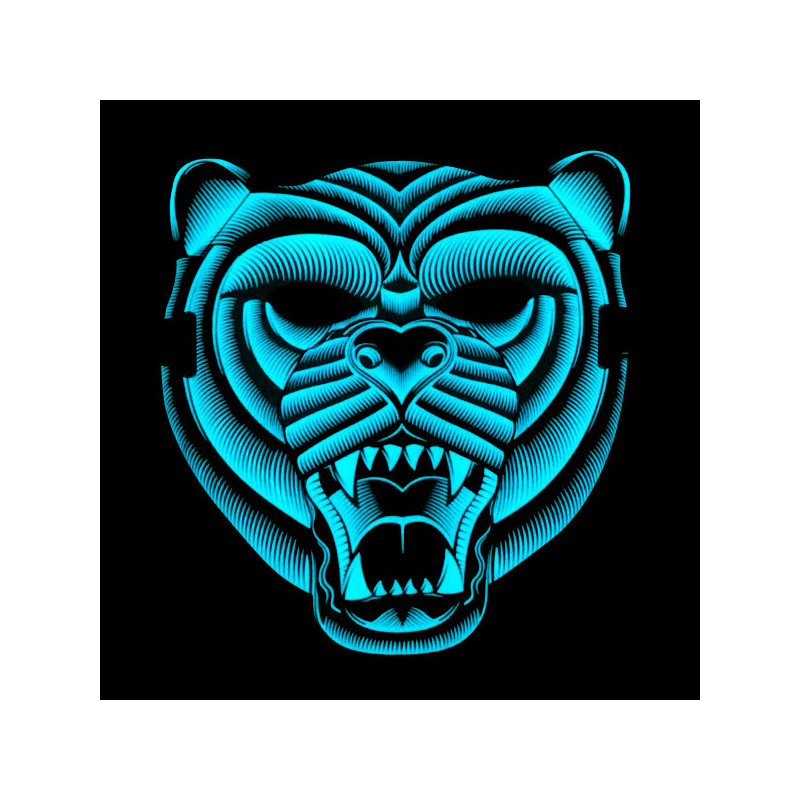 Masque LED Tigre