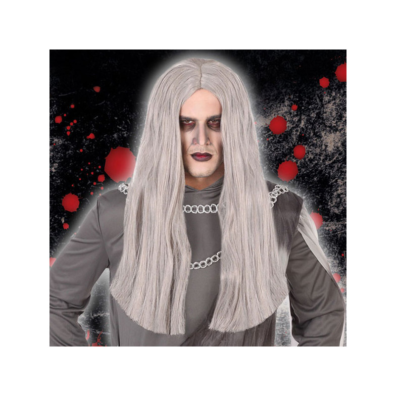 Perruque pour Halloween Gris 117697