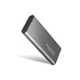 Axagon EEM2-SG2 Boîtier de disques de stockage Enceinte ssd Gris M.2