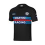 T-shirt à manches courtes homme Sparco Martini Racing Noir XXL