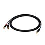 Câble Audio Jack vers 2 RCA Sound station quality (SSQ) MiJRCA1 1 m