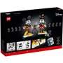 Set de construction Lego Mickey Mouse y Minnie Mouse Noir