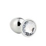 Plug Anal Dream Toys Gleaming Love Argenté