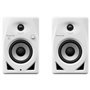 Paire d'enceintes de monitoring Pioneer DJ DM-40D-BT-W - Bluetooth - Bass Reflex - 2x19W - Mode DJ ou Production - Blanc