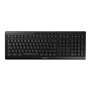 CHERRY Stream Wireless clavier Universel FR sans fil +USB QWERTZ Allemand Noir