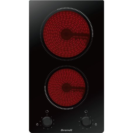 BRANDT TABLE DE CUISSON VITROCÉRAMIQUE BRANDT BPV6210B