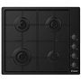 Candy Idea CHW6LBB Noir Intégré 60 cm Gaz 4 zone(s)