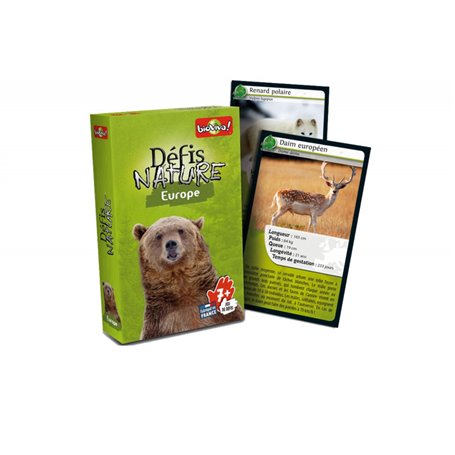 Jeu de société éducatif Bioviva Défis Nature Europe
