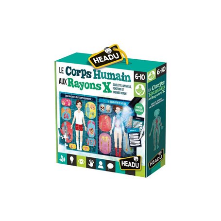 Jeu découverte Headu Le corps humain aux rayons X