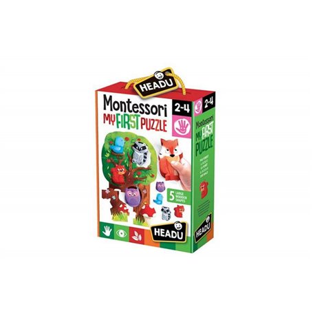 Jeu découverte Headu Mon Premier Puzzle Montessori La Forêt