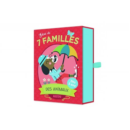 Jeu de 7 Familles des Animaux Auzou