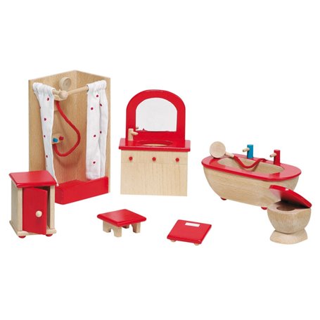 GOKI Doll House Furniture Bathroom